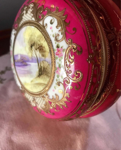 Imagen 10 de 10 de Antiguo Alhajero Porcelana Noritake