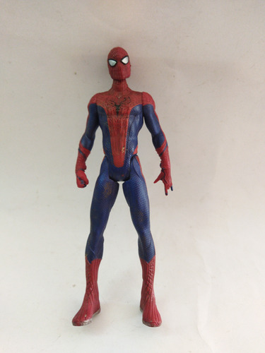 Spiderman Hasbro 2012 Película Traje Azul Amazing 20 Cm