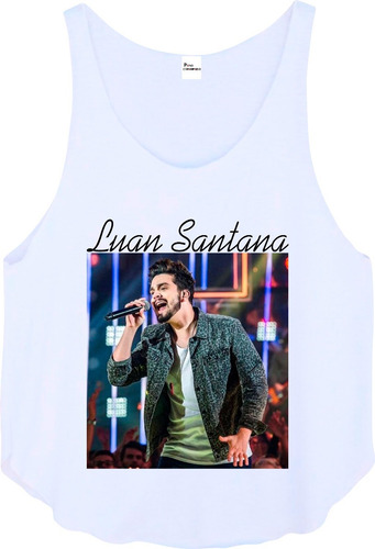 Imagem 8 de 8 de Camiseta, Baby Look, Regata Ou Almofada Luan Santana 02