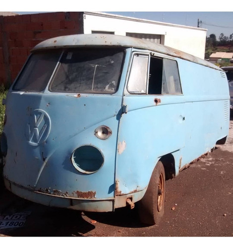 Kombi Vw Van Corujinha 1975 Furgão P/ Restaurar Raro Modelo