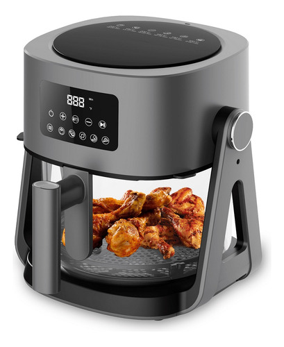 Air Fryer Reverse 2 Em 1 Fritadeira E Grill 5l 1500w 127v