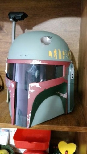 Casco De Boba Fett, Star War,  Con Sonidos Y Luz