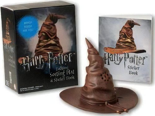 Harry Potter Talking Sorting Hat And Sticker Book, De Running Press. Editorial Gardners En Inglés