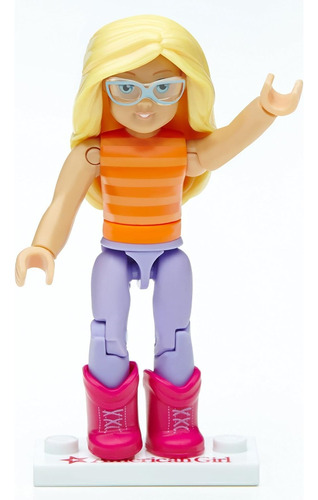 Muñeca Mega Construx American Girl Serie 1 Sunny Stripes