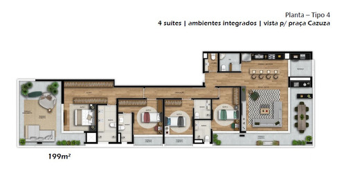Cobertura Residencial Para Venda, Vila Madalena, São Paulo - Co8813. - Co8813-inc