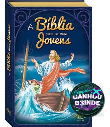 Livro A Bíblia Para Os Mais Jovens | Ilustrada Infantil | Sbn | Crianças