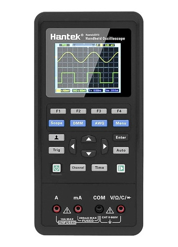 Osciloscopio Hantek 2d72 + Generador + Multimetro 3 En 1