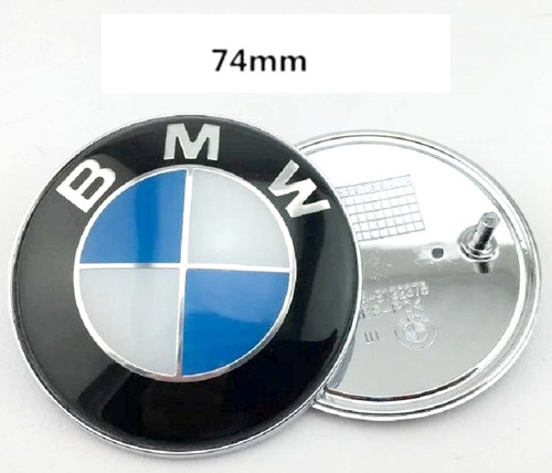 Emblema Insignia Logo Bmw Tapa Valija 74mm