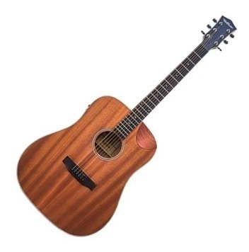 Imagem 1 de 10 de Violão Eletroacústico Redburn Rb-200 Mahogany Folk Half Cut