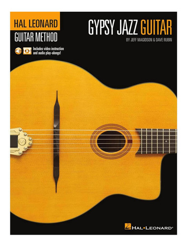 Método De Guitarra Hal Leonard Gypsy Jazz De Jeff Magidson Y