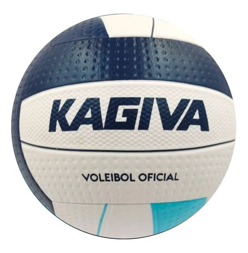 Pelota Voley Kagiva Oficial Pvc N5 Profesional Color Celeste