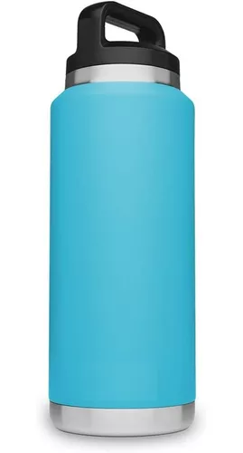 Termos para agua fría portátil para la oficina de la escuela al aire libre  (Azul 400ml)