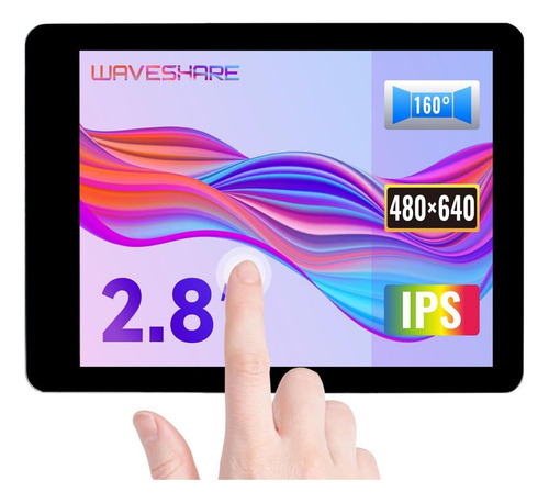 Pantalla Táctil Capacitiva 2.8 Waveshare Dsi 480x640