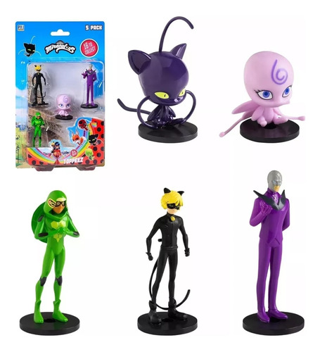 Miraculous Ladybug Adornos Para Lápices Pencil Toppers