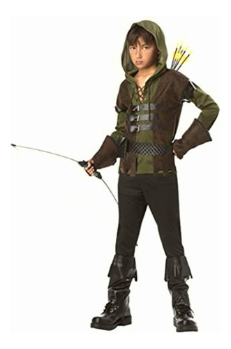 California Costumes Toys Disfraz Robin Hood, Un Solo Color,