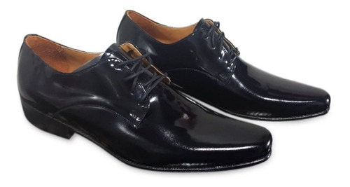 Imagen 1 de 2 de Zapatos Hombre Farenheite Art 150 Charol