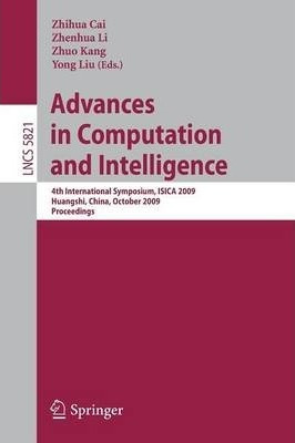 Libro Advances In Computation And Intelligence - Zhenhua Li
