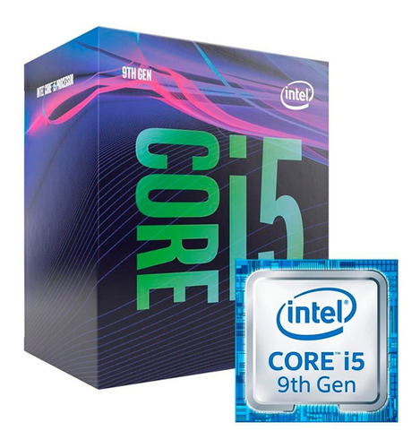 Procesador gamer Intel Core i5-9400F BX80684I59400F de 6 núcleos y 4.1GHz de frecuencia con gráfica integrada