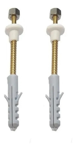 Imagen 1 de 10 de Tornillos Fijación Lateral Para Inodoro Bidet Original