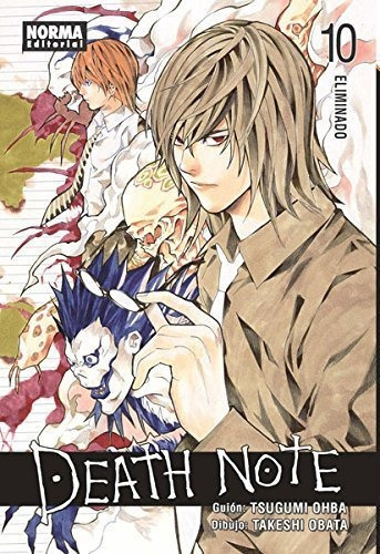 Death Note 10, de Obha, Tsugumi. Editorial NORMA EDITORIAL, S.A., tapa blanda en español