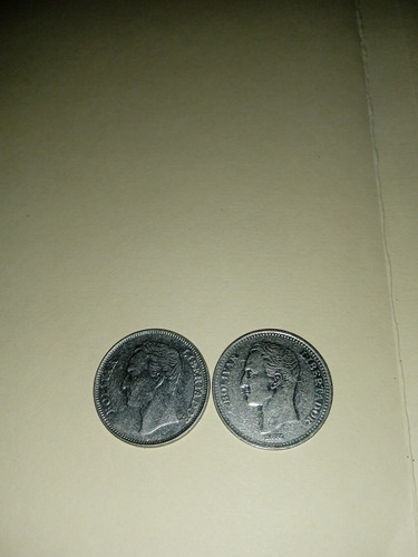 Moneda De 2 Bolívares 1989 Con Variantes  