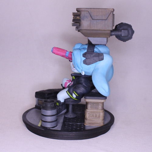 Rebbeca Cyberpunk Impresion 3d
