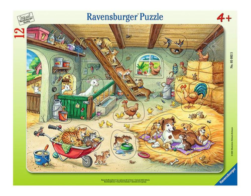 Puzzle Enmarcado La Granja 12 Piezas - Ravensburger