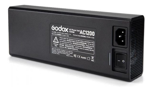 Adaptador De Corriente Ac1200 Para Batería Ad1200pro Godox