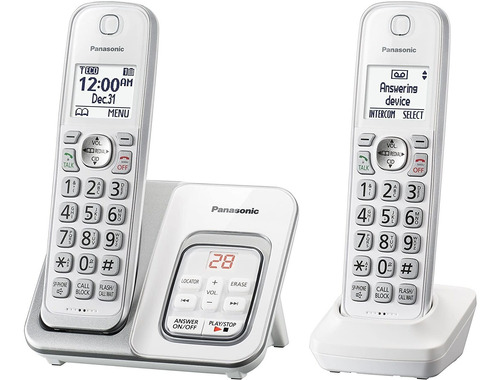 Teléfonos Inalámbricos Panasonic Dect 6.0 Kx-tgd532w