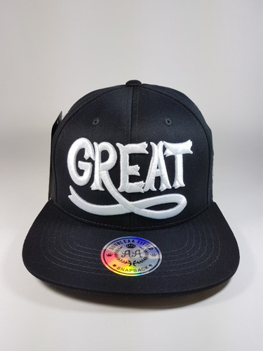 Imagen 2 de 2 de Gorra Snapback Oficial Double Aa Fitted M.17431