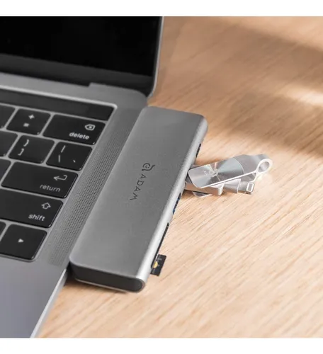 Conmutador Usb C De 5 Puertos Usb C Lector Sd/micro Sd