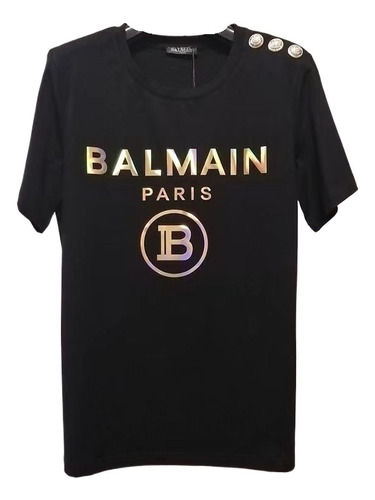 Nuevas Mangas Cortas De Balmain Ts36 Para Primavera Y Verano