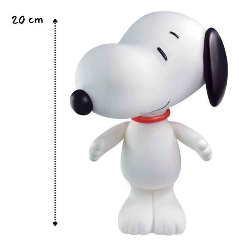 Cachorro Snoopy Vinil Borracha Peanuts Charlie Brown Lider | Parcelamento  sem juros
