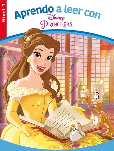 Aprendo A Leer Con Las Princesas Disney - Nivel 1, De Disney. Editorial Cliper Plus, Tapa Blanda En Español