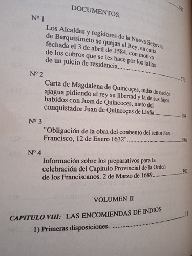 La Nueva Segovia De Barquisimeto 2 Tomos Nieves Avellán De T (Usado)