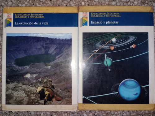 Pack 2 Ejemplares Enciclopedia Ilustrada Ciencia Naturaleza 