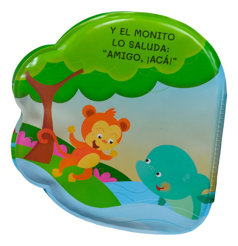 Libro Para El Baño Infantil Los Amigos Del Delfín Con Chifle Hojas De Goma Editorial School Fun La Hora Del Baño Es Mucho Más Divertida