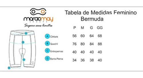 Imagem 4 de 4 de Bermuda Marcio May Feminina Ellegance Cos Alto Preta Ciclism