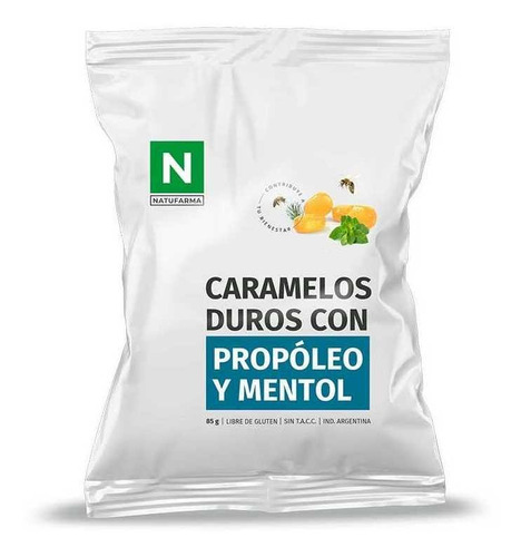 Suplemento Dietario X 20 Uni. Caramelos De Propoli Natufarm