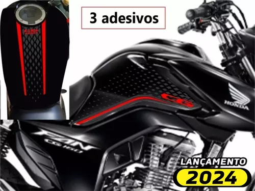 Kit Adesivos Fan Cg 160 2015-20 Família Do Grau Premium Plus