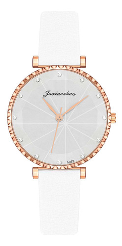 Reloj De Pulsera Q Para Mujer, De Acero Inoxidable, De Crist