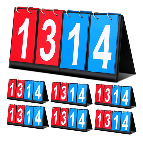 Juego De 6 Marcadores Portátiles Con 4 Marcadores Digitales