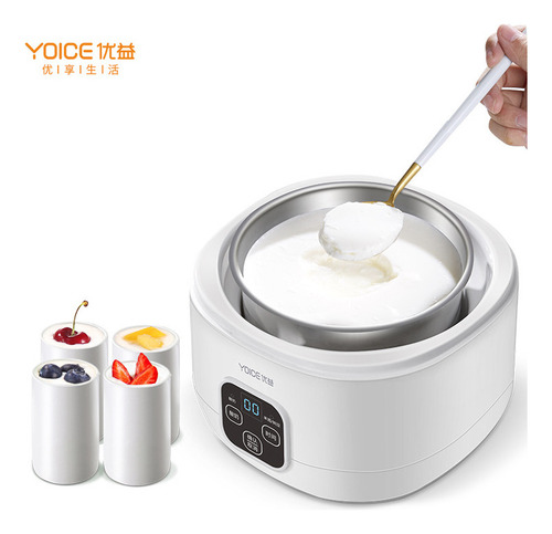 Máquina Para Hacer Yogur Automática Multifuncional Compacta