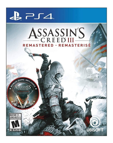 Assassins Creed 3 Remastered Ps4 Formato Fisico Nuevo 