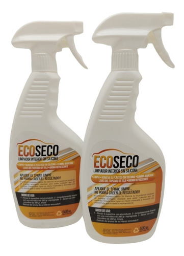 Limpia Tapizados Eco Seco 500ml - Pack 2 Unidades
