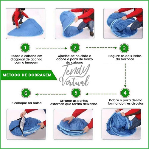 Imagem 6 de 8 de Barraquinha Infantil Menino Casinha Barraca Desmontável