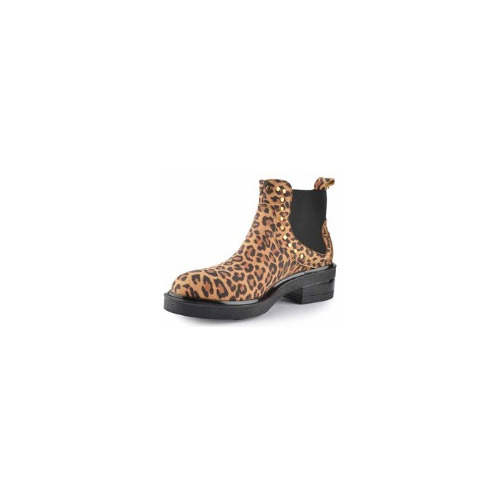 Botinetas Botines Botas De Mujer De Cuero Nara - Ferraro