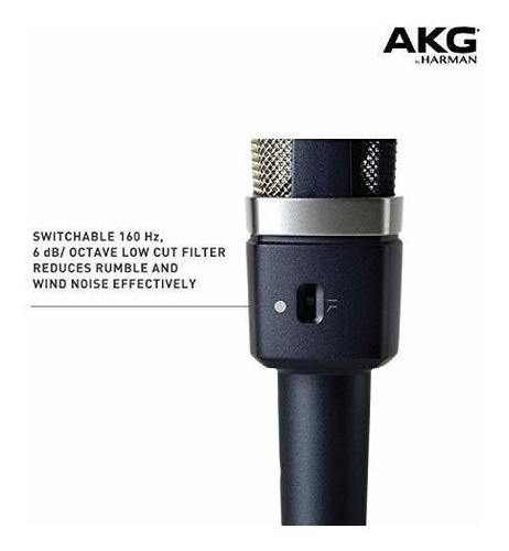 Djs Akg Pro C214 Microfono Condensador Cardioide.