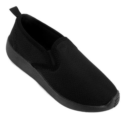 Tenis Mujer Deportivos Confort Slip On Cómodos 060 Negro