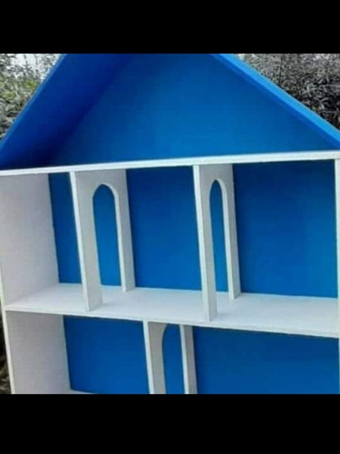 Imagen 8 de 9 de Casita De Muñecas Mdf Navidad Reyes